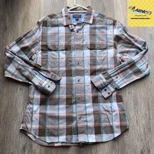 Banana Republic Plaid Button Down
